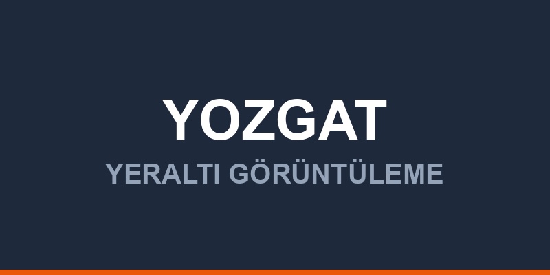 Yozgat Yeraltı Görüntüleme Radarı Fiyatları