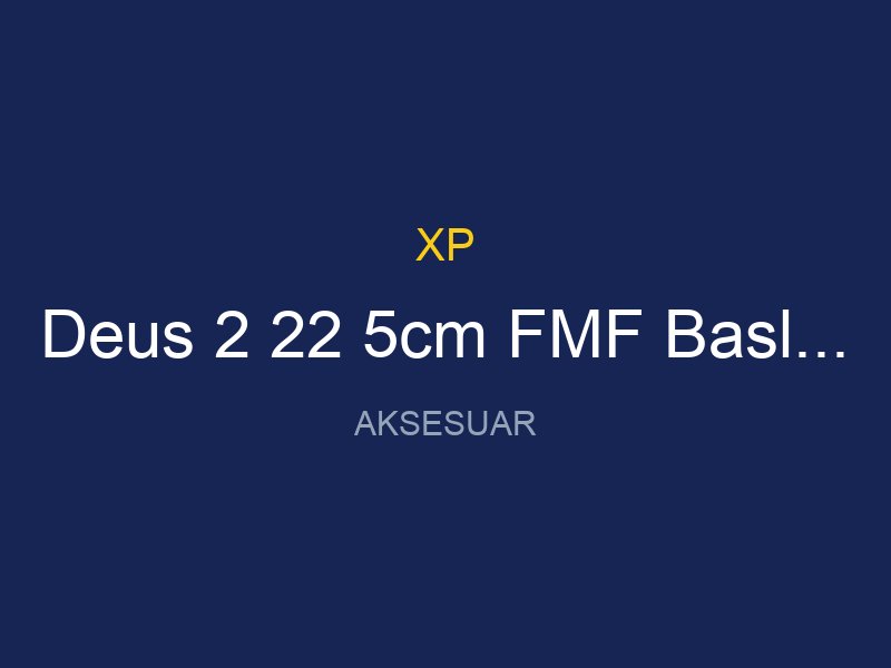 Deus 2 22 5cm FMF Baslik Ana Kontrol Unitesi Rc Bh 01 Kablolu Su Gecirmez Kulaklik