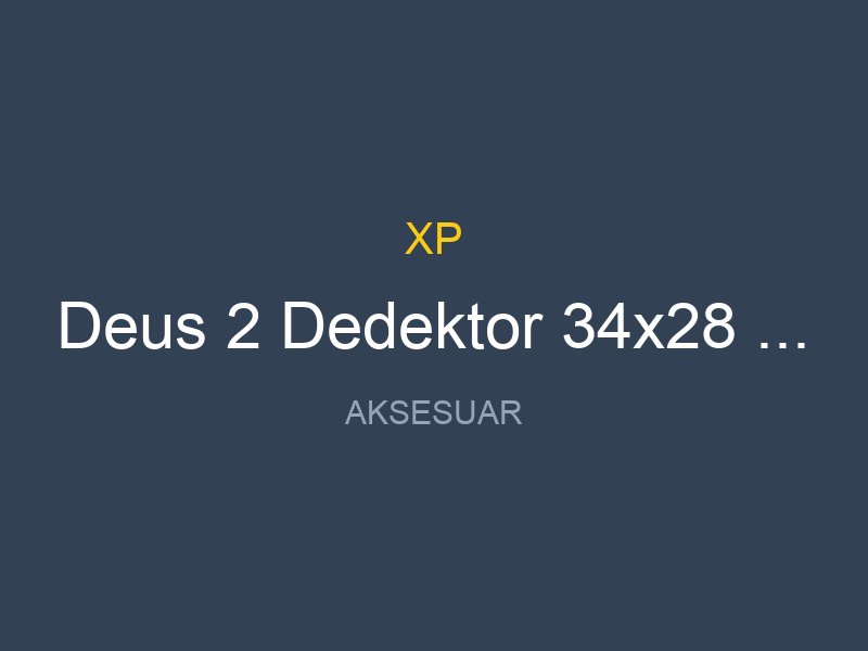 Deus 2 Dedektor 34x28 FMF Baslik Ana Kontrol Unitesi