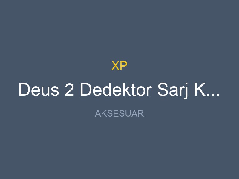 Deus 2 Dedektor Sarj Kablosu