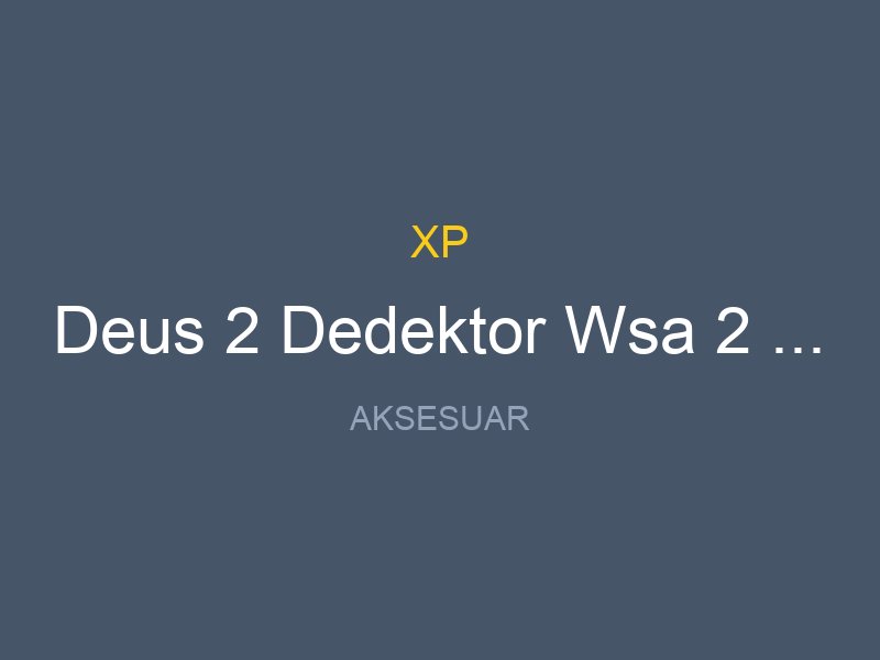 Deus 2 Dedektor Wsa 2 Kablosuz Kulaklik