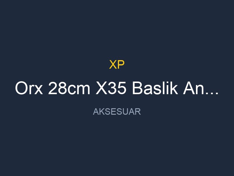 Orx 28cm X35 Baslik Ana Kontrol Unitesi Rc Wsaudio Kulaklik Full Paket