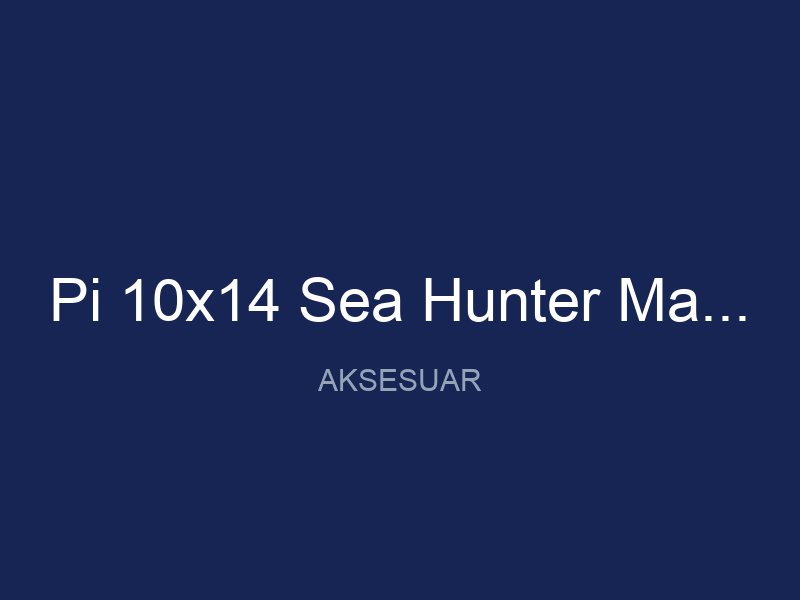 Pi 10x14 Sea Hunter Mark Ii Baslik