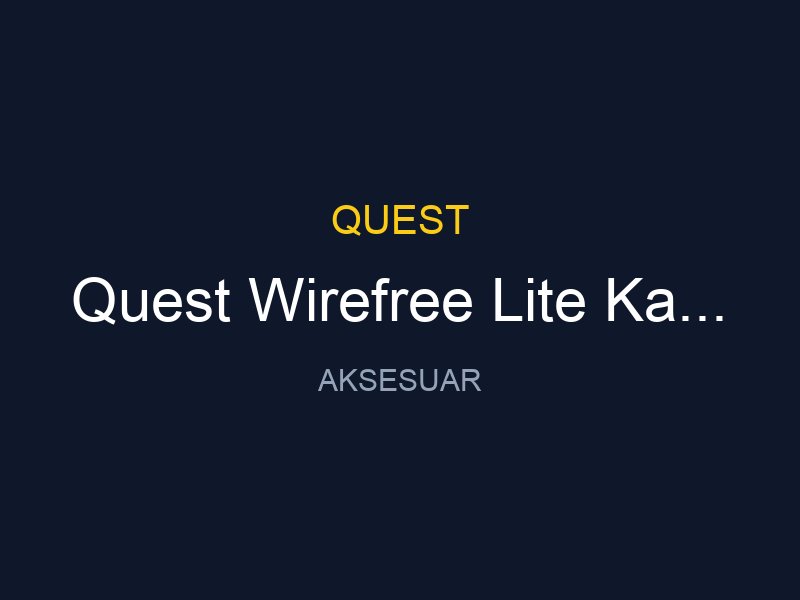 Quest Wirefree Lite Kablosuz Kulaklik