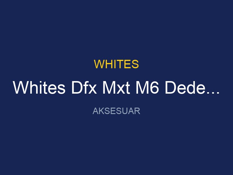 Whites Dfx Mxt M6 Dedektor Uyumlu 15 Ultimate Baslik